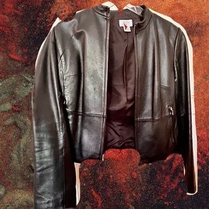 Ann Taylor LOFT leather jacket